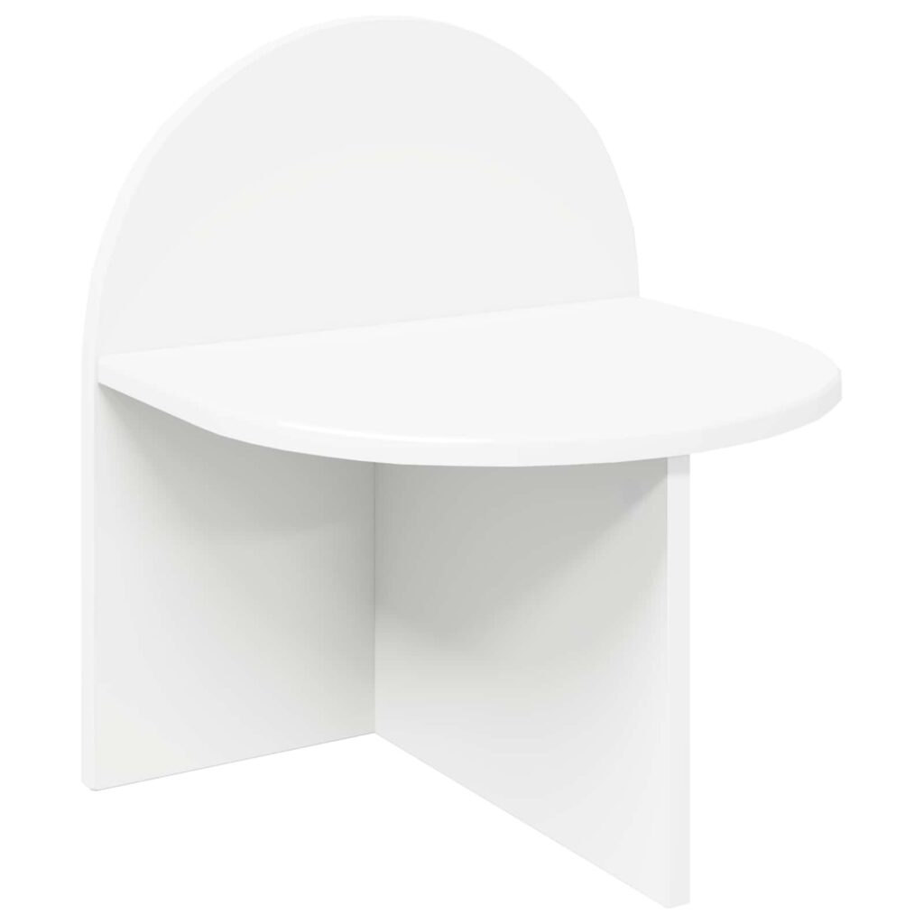 Yöpöytä Valkoinen 40 x 35,5 x 45,5 cm Käsitelty puu