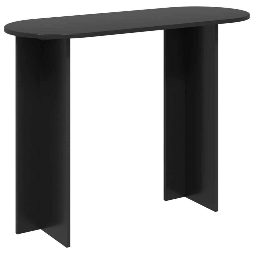 Konsolipöytä Musta tammi 100 x 39,5 x 75 cm Tekninen puu