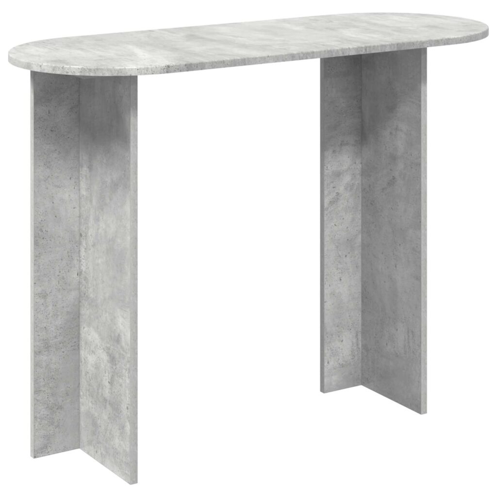 Konsolipöytä Betoninharmaa 100 x 39,5 x 75 cm Tekninen puu