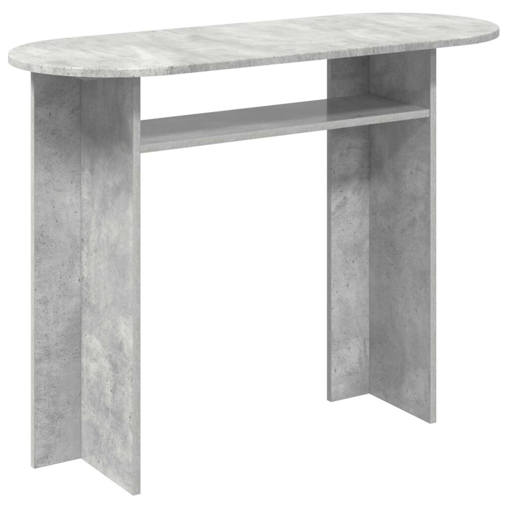 Konsolipöytä Betoninharmaa 100 x 39,5 x 75 cm Tekninen puu
