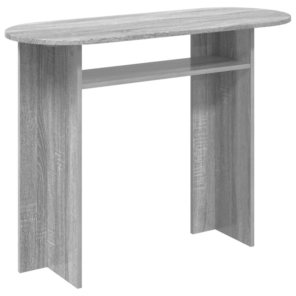 Konsolipöytä Harmaa sonoma 100 x 39,5 x 75 cm Tekninen puu