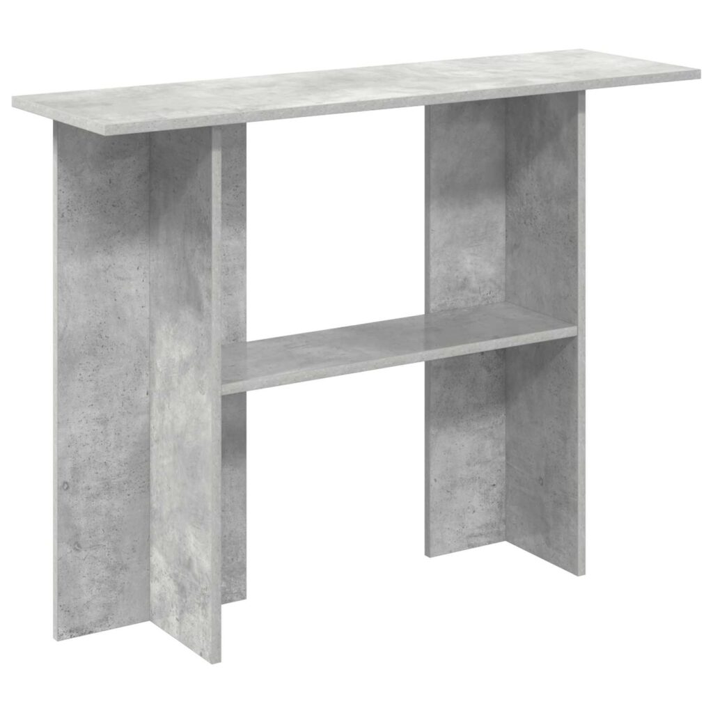 Konsolipöytä Betoninharmaa 100 x 30 x 75 cm Tekninen puu