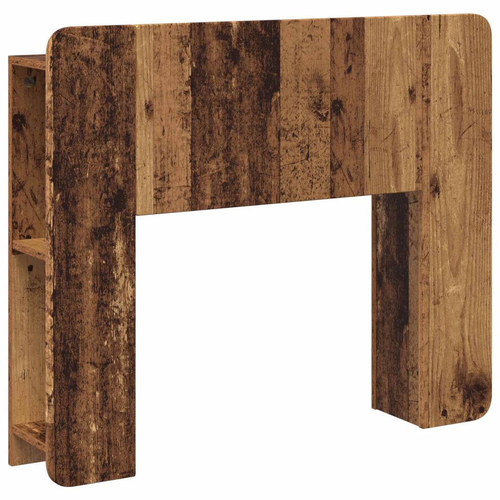 Päätykaappi säilytystilassa Vanha puu Tekninen puu