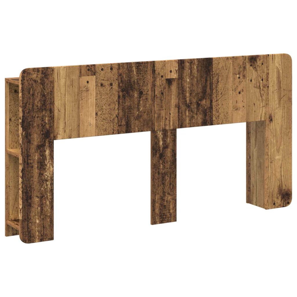 Päätykaappi säilytystilassa Vanha puu Tekninen puu