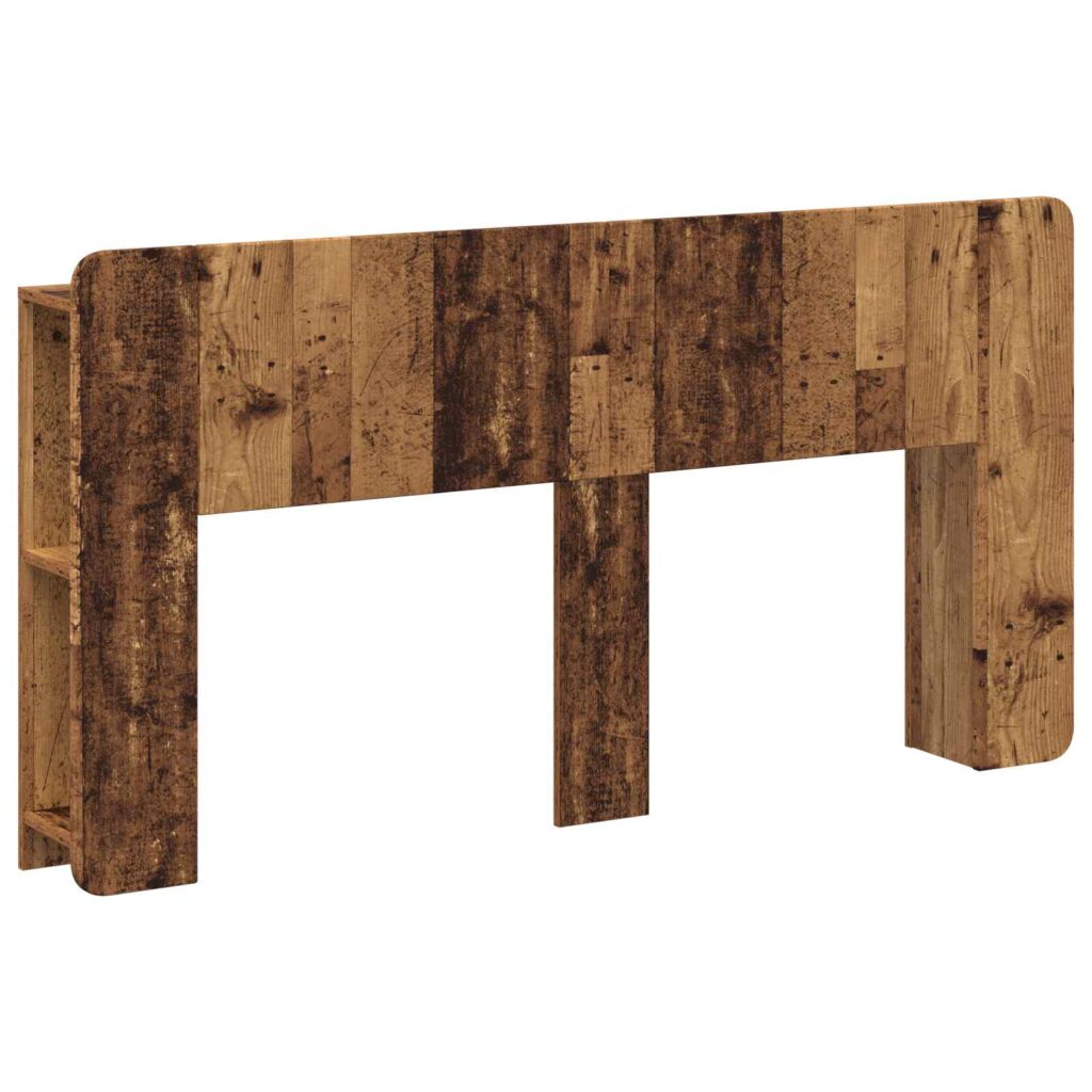 Päätykaappi säilytystilassa Vanha puu Tekninen puu