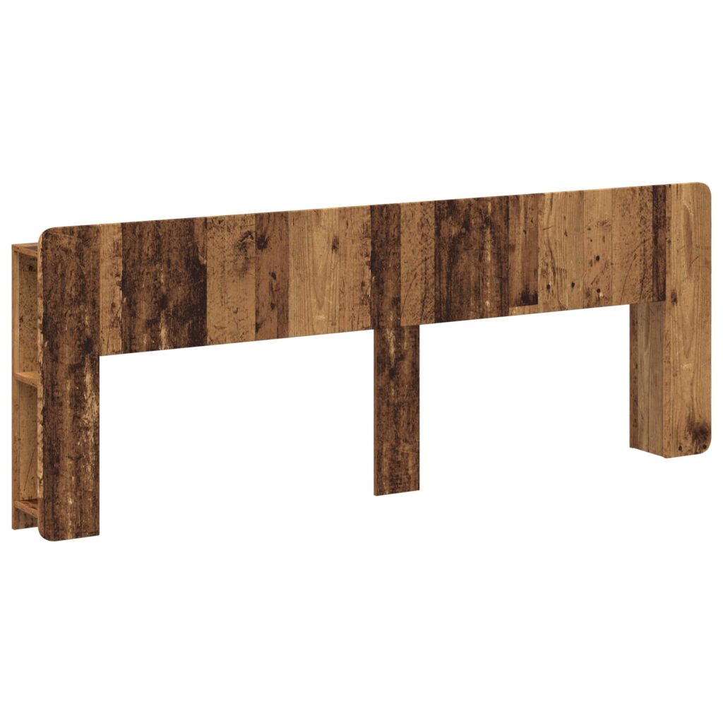 Päätykaappi säilytystilassa Vanha puu Tekninen puu