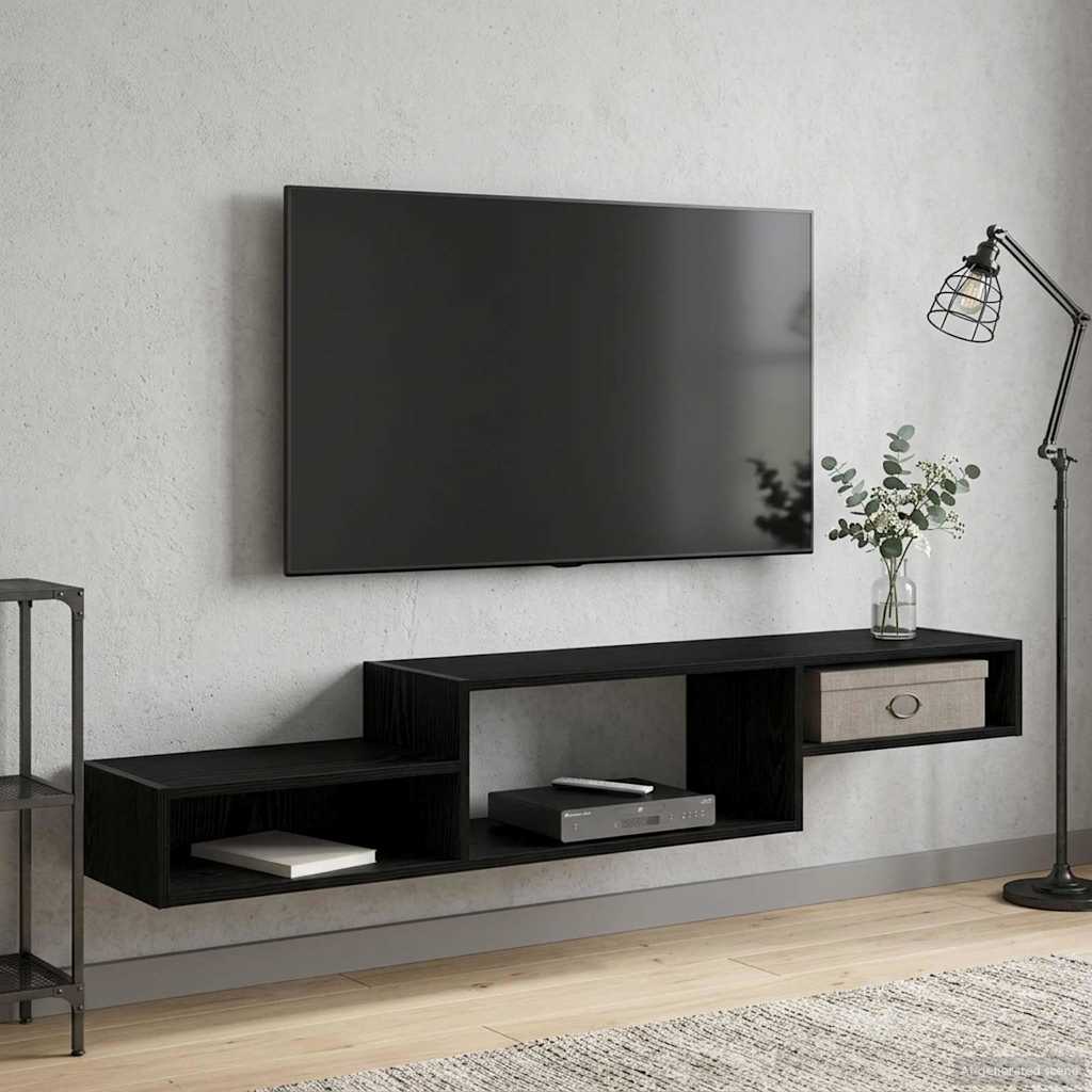 Seinälle kiinnitettävä TV-kaapisto Seinäkiinnitettävä