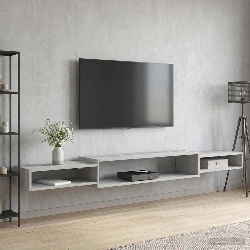 Seinälle kiinnitettävä TV-kaapisto Seinäkiinnitettävä