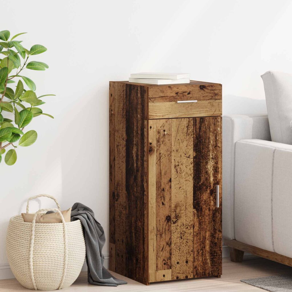 Säilytyskaappi Vanha puu 40 x 42,5 x 93 cm Käsitelty puu