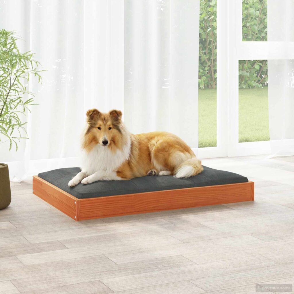 Koiran Peti Vaha ruskea 92 x 64 x 9 cm Massiivinen mänty