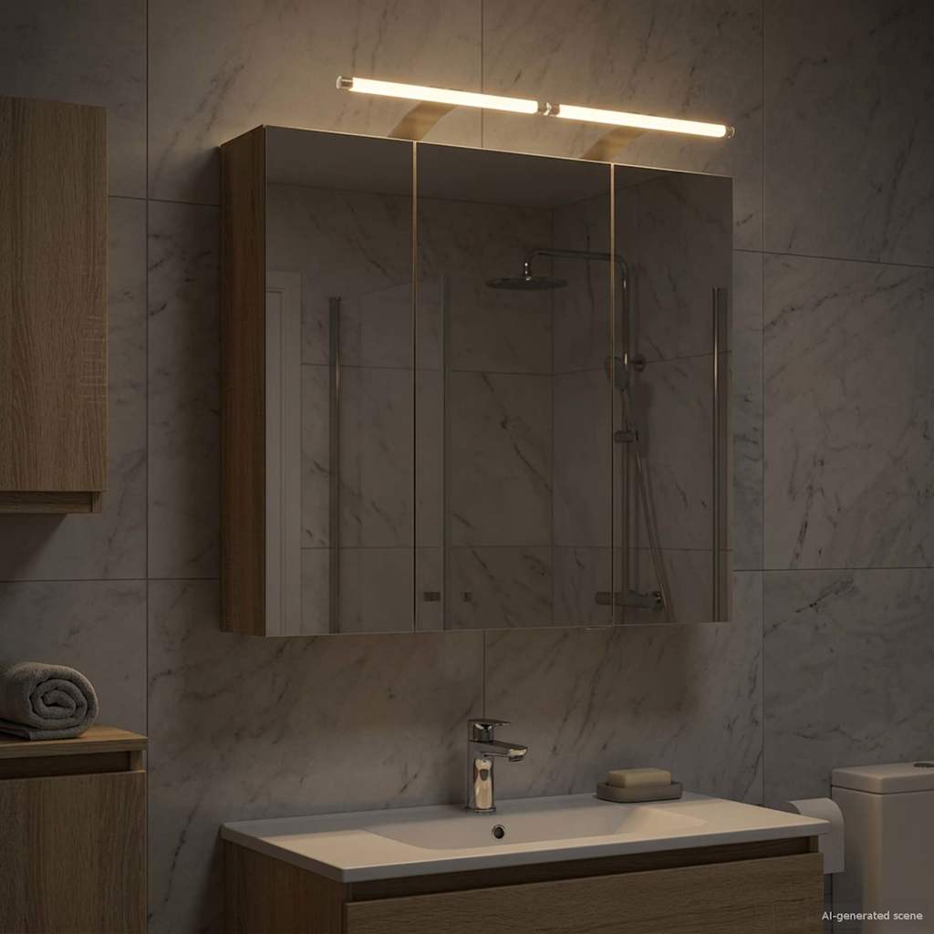 Kylpyhuoneen Peilikaappi Sonoman tammi 70 x 14,5 x 70 cm