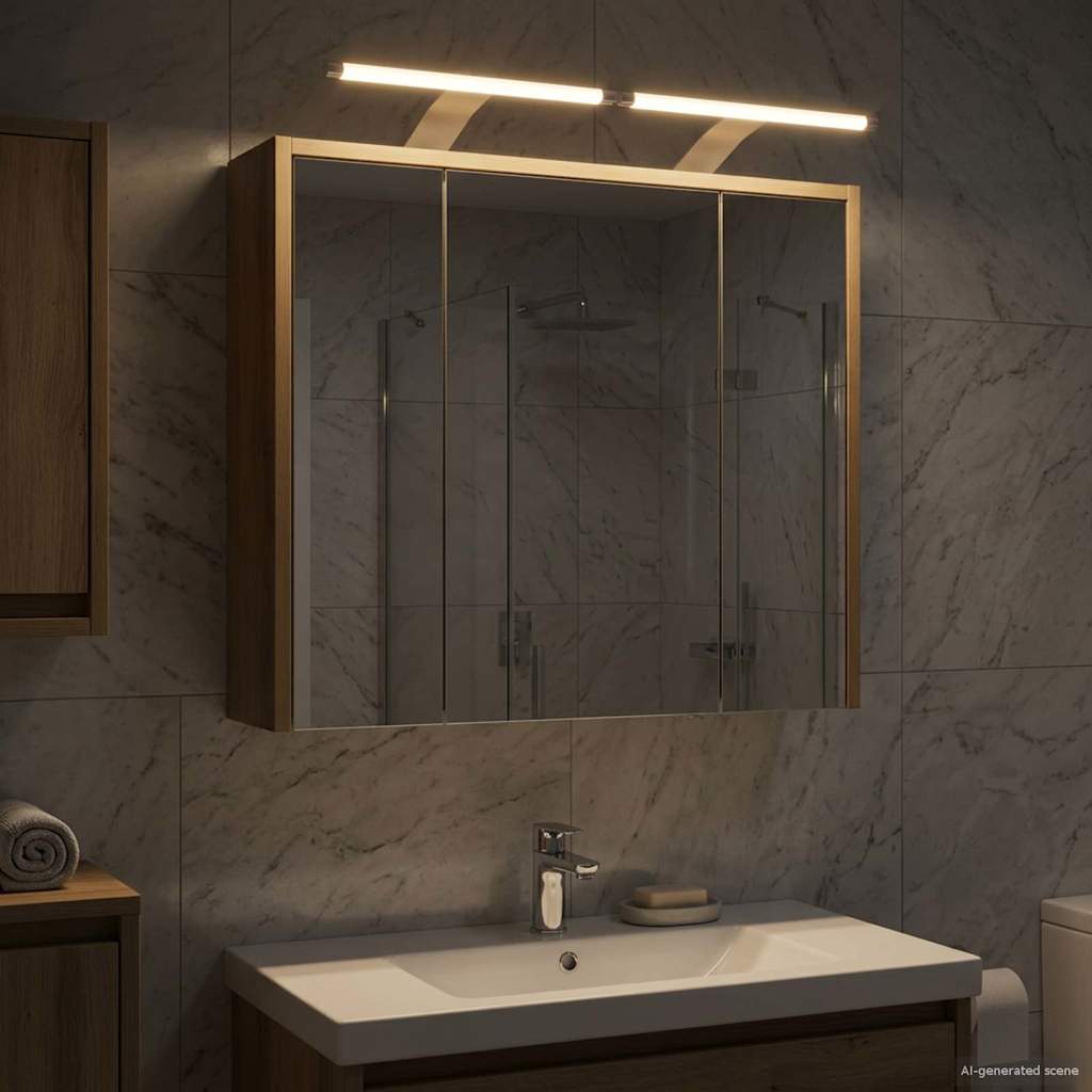 Kylpyhuoneen Peilikaappi Taidekoivu 63,5 x 16 x 62,5 cm