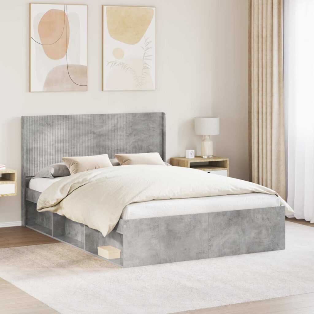 Päätylevy Betoninharmaa Tekninen puu