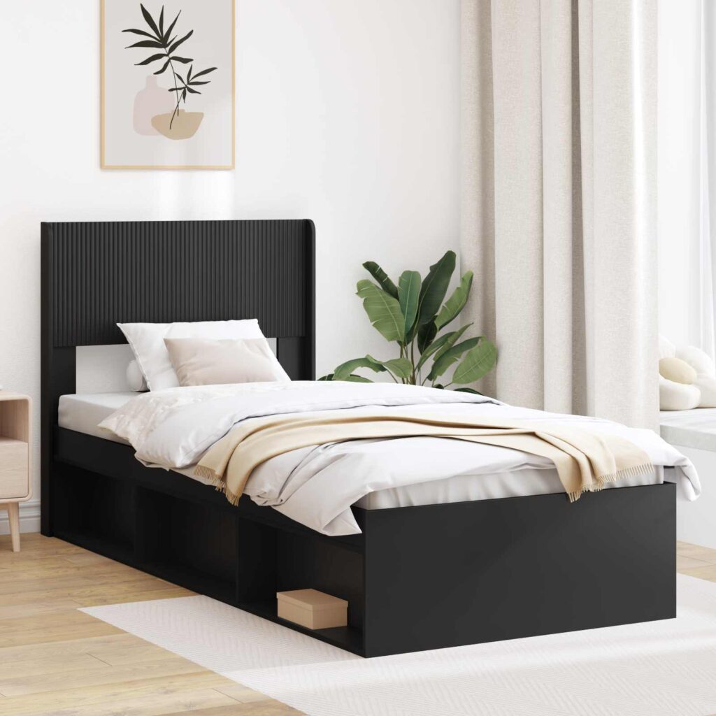 Päätylevy Musta Tekninen puu