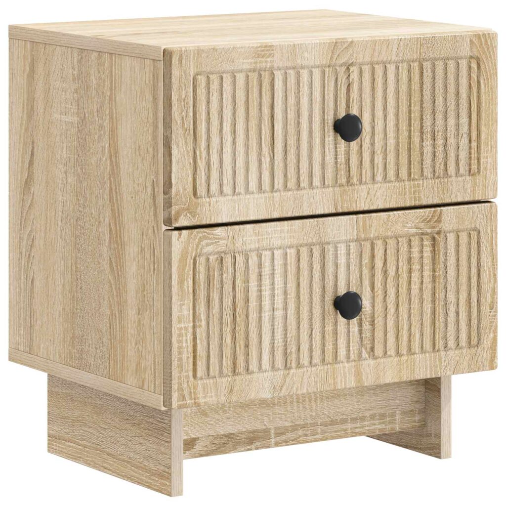 Yöpöytäkaappi Sonoma-tammi 43 x 34,5 x 47,5 cm Tekninen puu