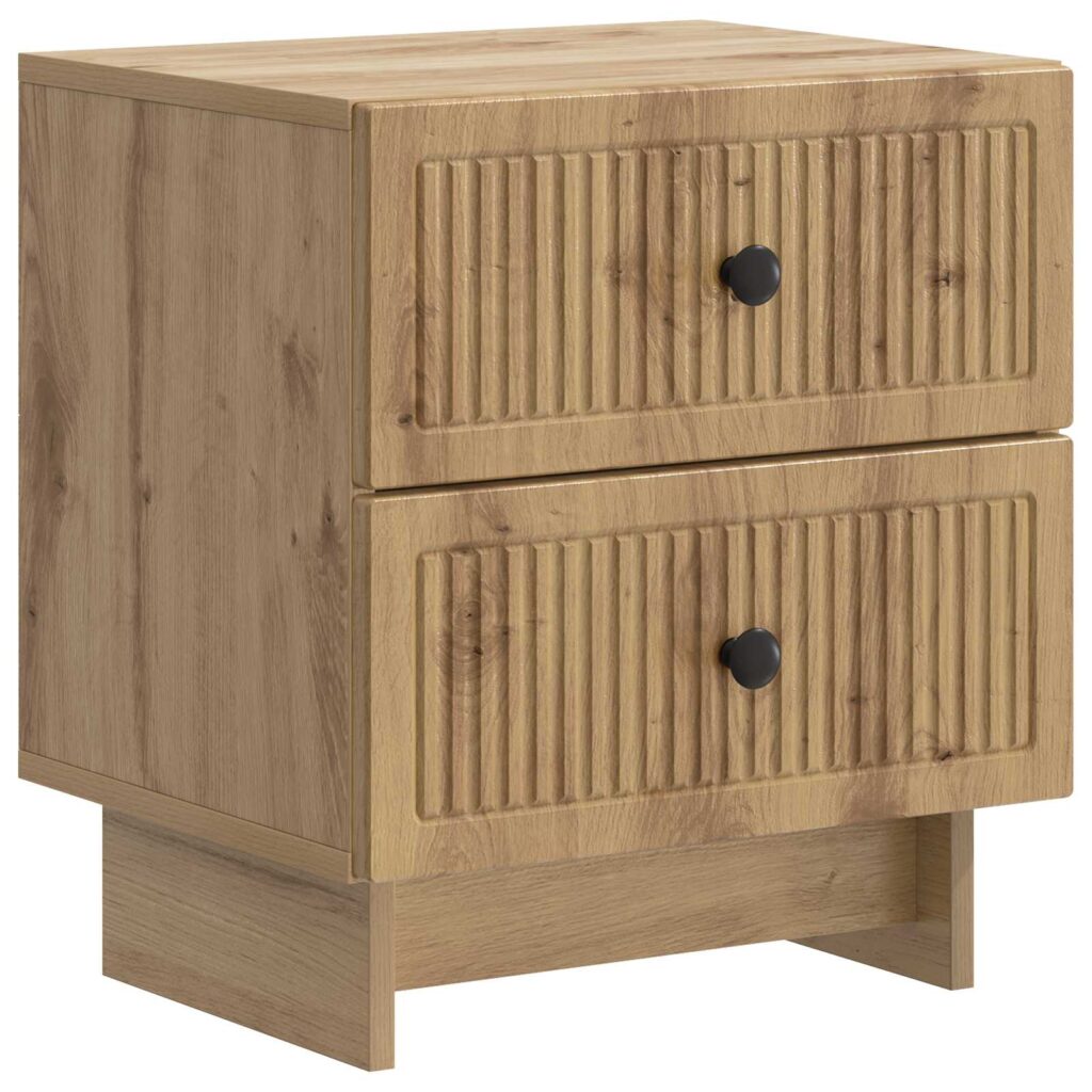 Yöpöytäkaappi Artisaanitammi 43 x 34,5 x 47,5 cm Tekninen puu