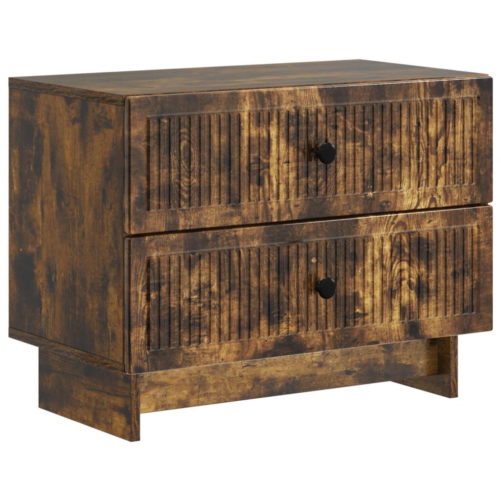 Yöpöytäkaappi Savutammi 62 x 34,5 x 47,5 cm Tekninen puu