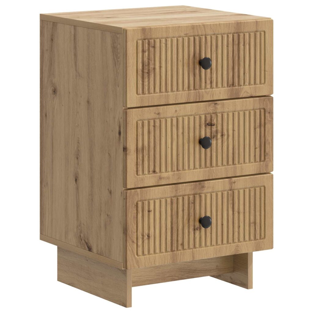 Yöpöytäkaappi Artisaanitammi 43 x 41 x 66,5 cm Tekninen puu