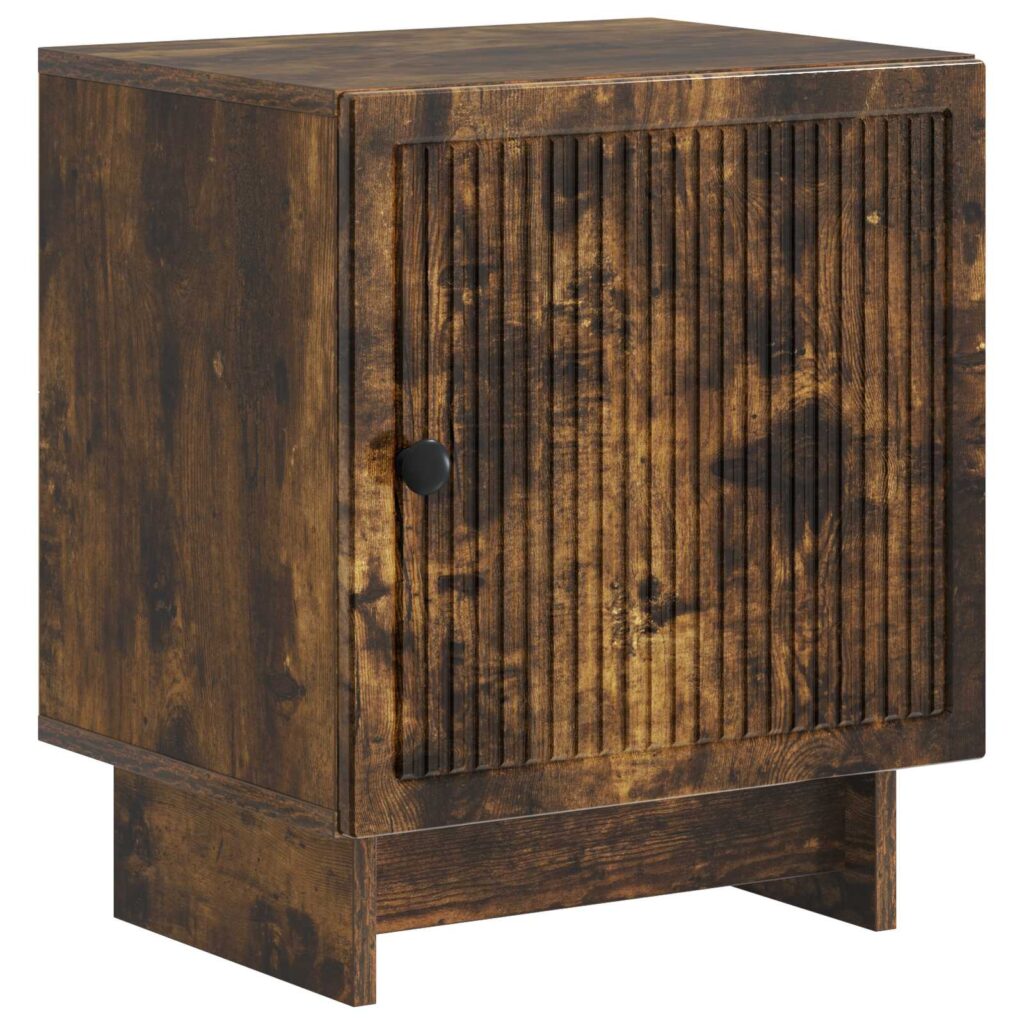 Yöpöytäkaappi Savutammi 43 x 34,5 x 50 cm Tekninen puu