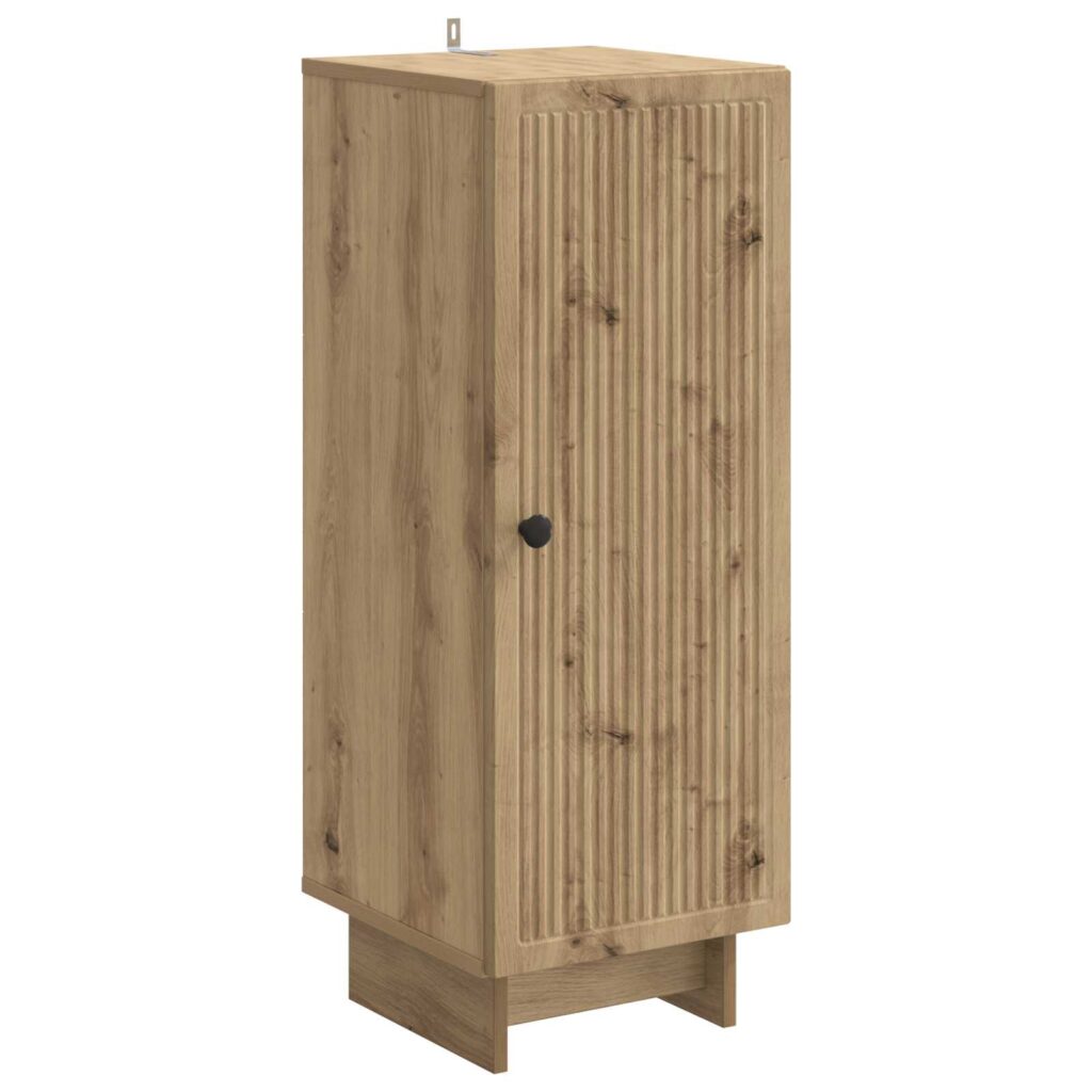 Kaappi Artisan Tammi 33 x 34,5 x 90 cm Käsitelty puu