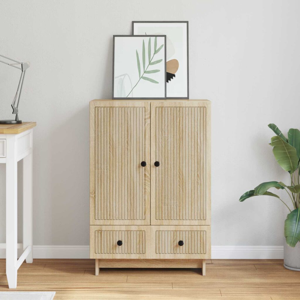 Sivupöytä Sonoman tammi 66 x 34,5 x 95 cm Käsitelty puu