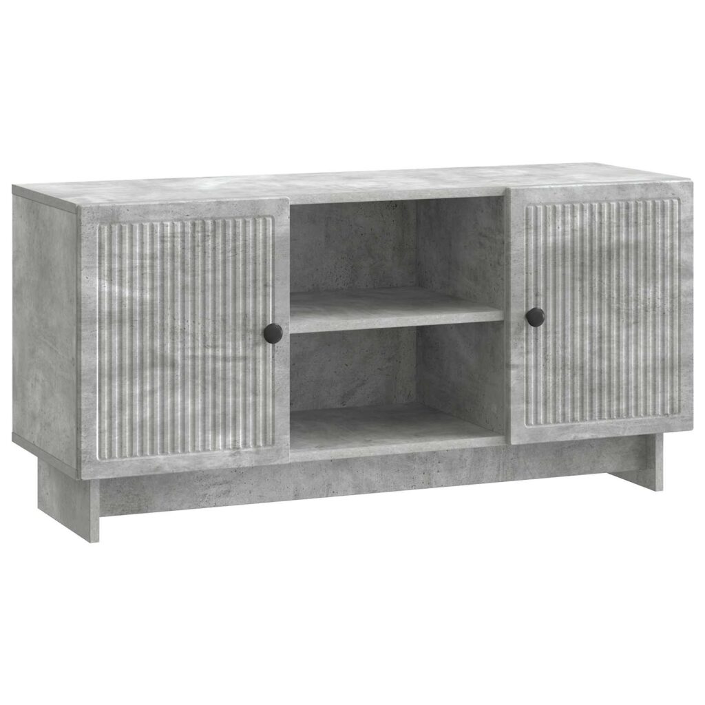 TV-kaappi Betoni Harmaa 102 x 34,5 x 50 cm Tekninen puu