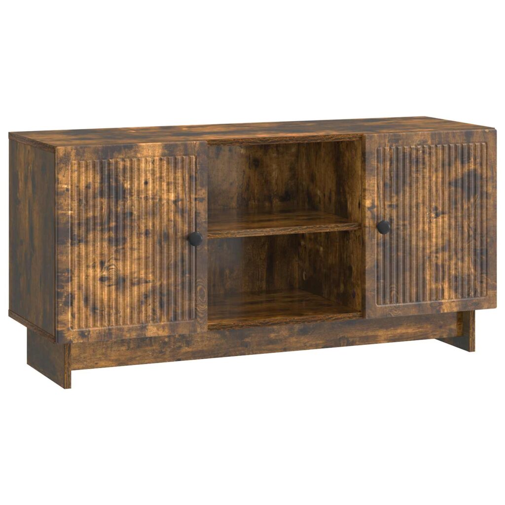 TV-kaappi Savupähkinä 102 x 34,5 x 50 cm Tekninen puu