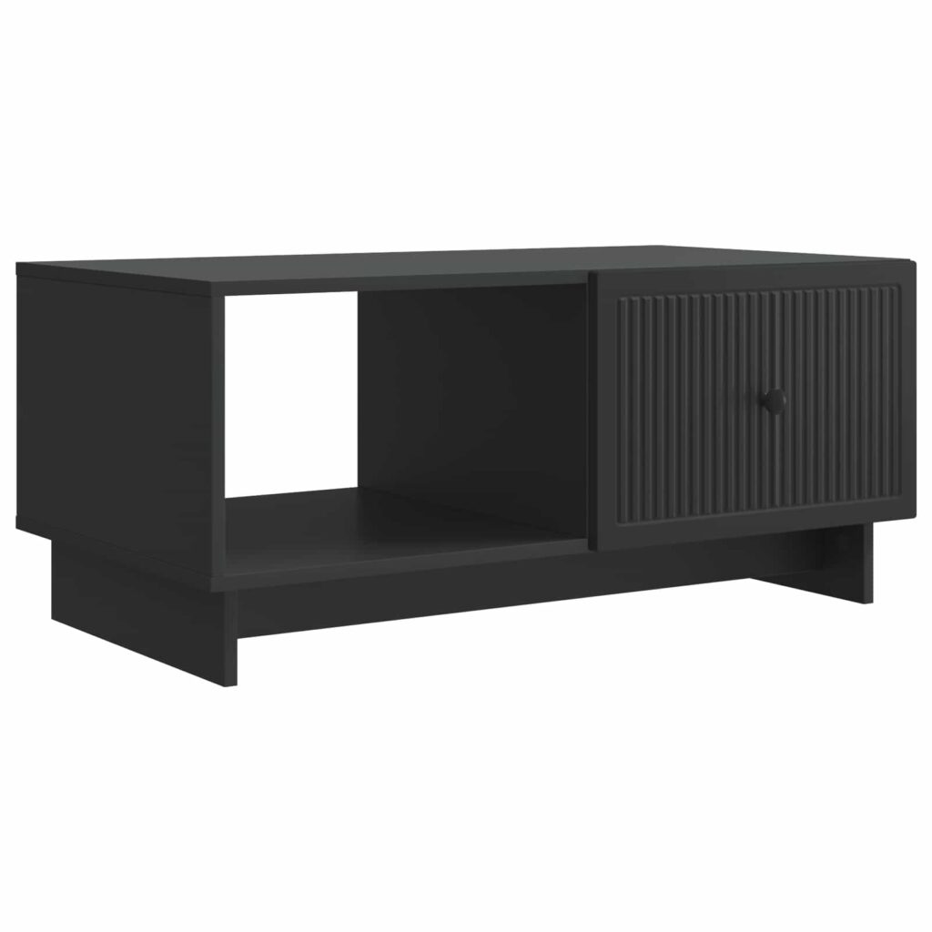 Sohvapöytä Musta 90 x 50 x 40 cm Tekninen puu