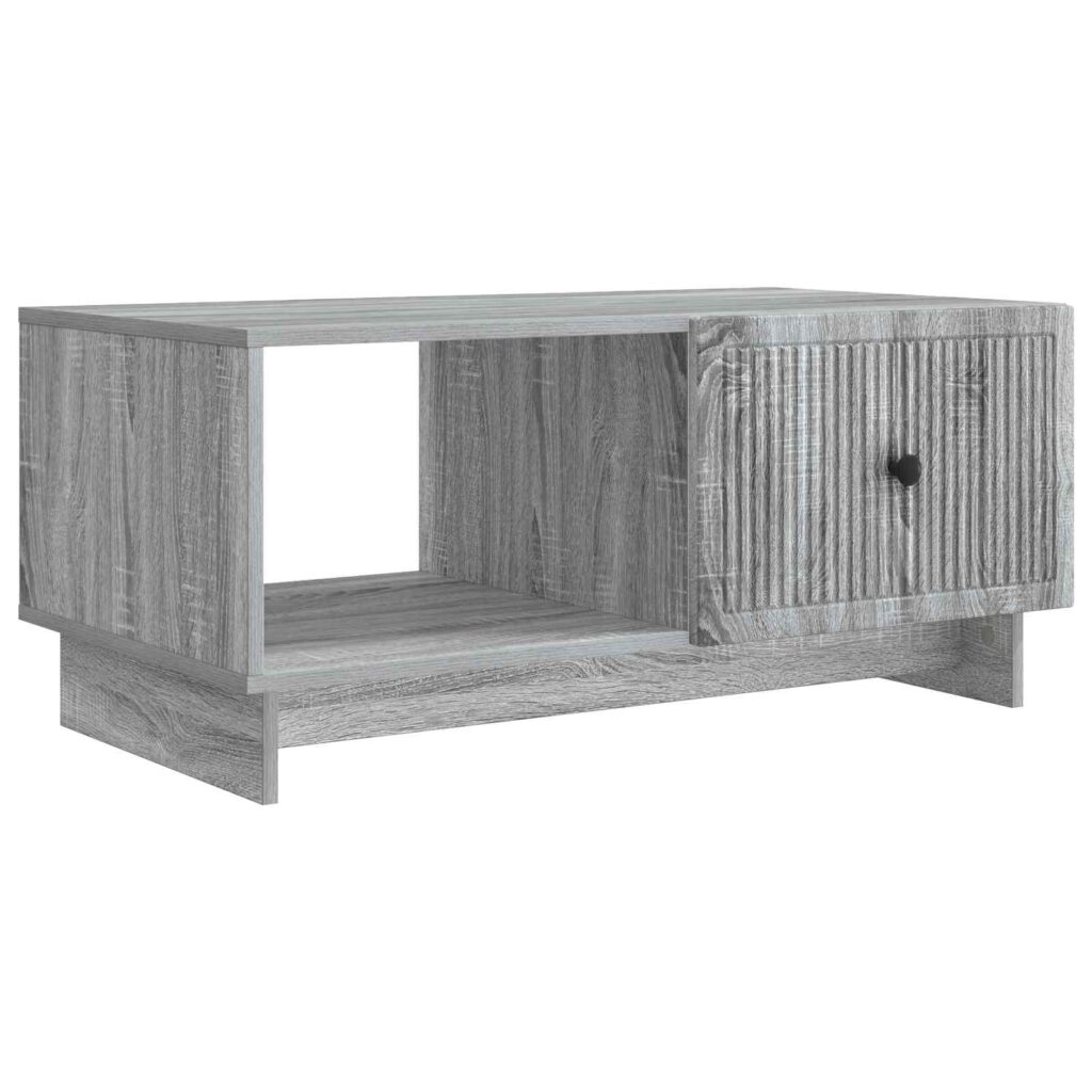 Sohvapöytä Harmaa sonoma 90 x 50 x 40 cm Tekninen puu