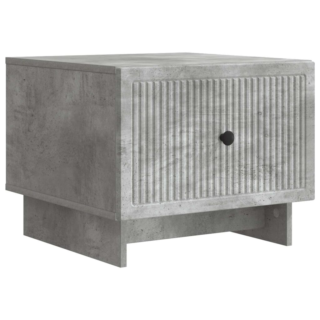 Sohvapöytä Betoninharmaa 49 x 50 x 40 cm Tekninen puu