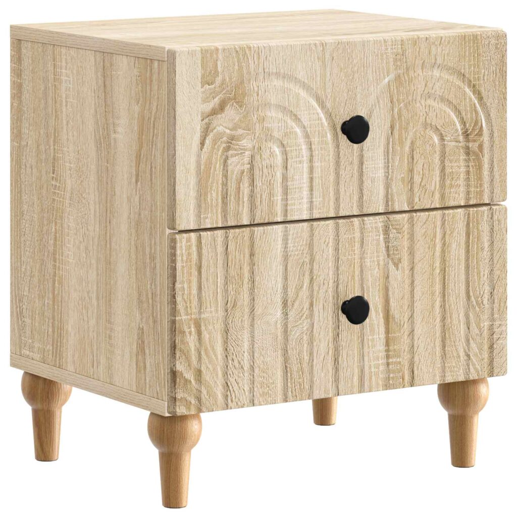 Yöpöytäkaappi Sonoma-tammi 43 x 34,5 x 48 cm Tekninen puu