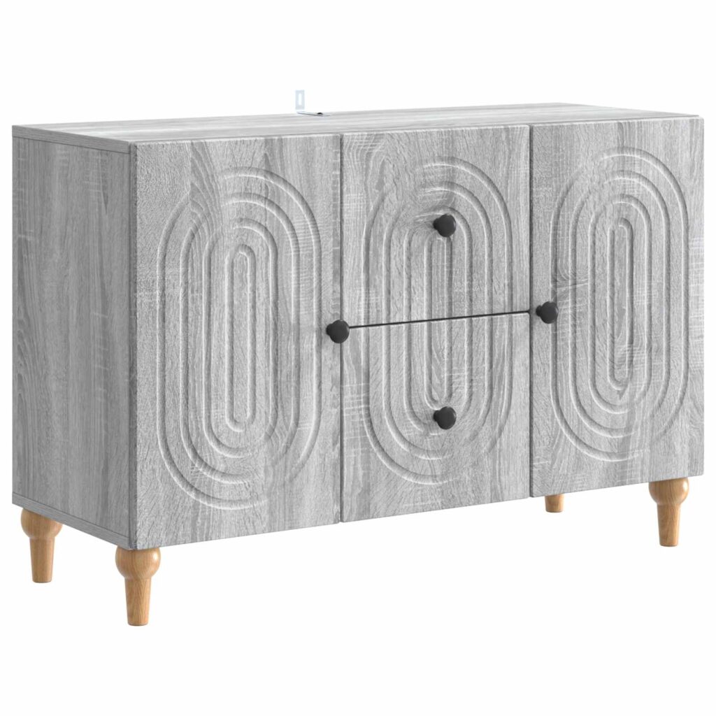 TV-kaappi Harmaa sonoma 89 x 34,5 x 60 cm Tekninen puu