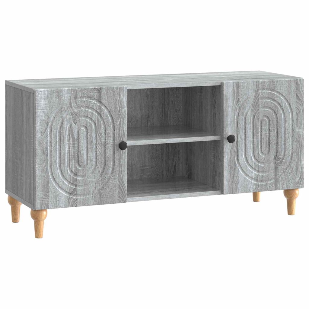 TV-kaappi Harmaa sonoma 102 x 34,5 x 50 cm Tekninen puu