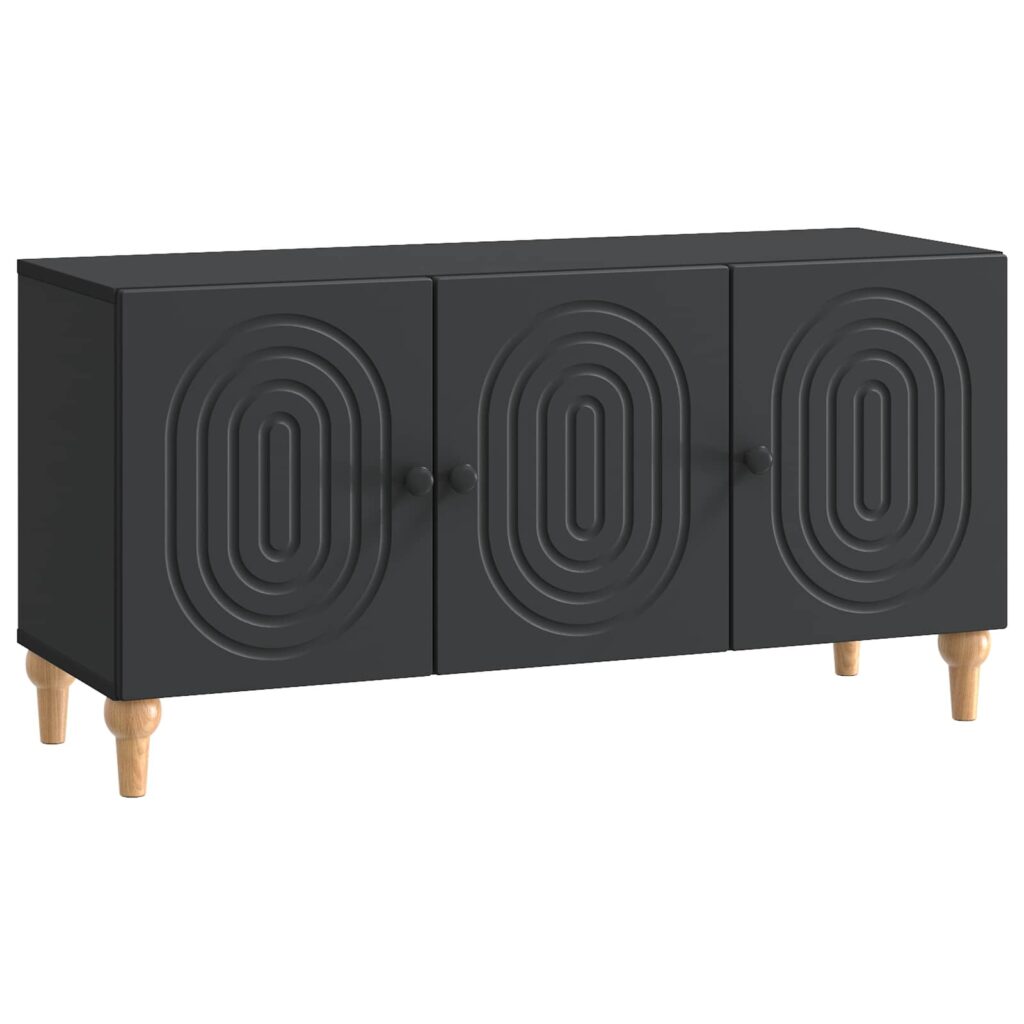 TV-kaappi Musta 99 x 34,5 x 50 cm Tekninen puu