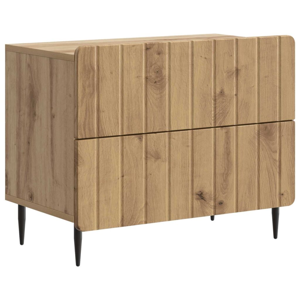 Yöpöytäkaappi Artisaanitammi 62 x 34,5 x 49,5 cm Tekninen puu