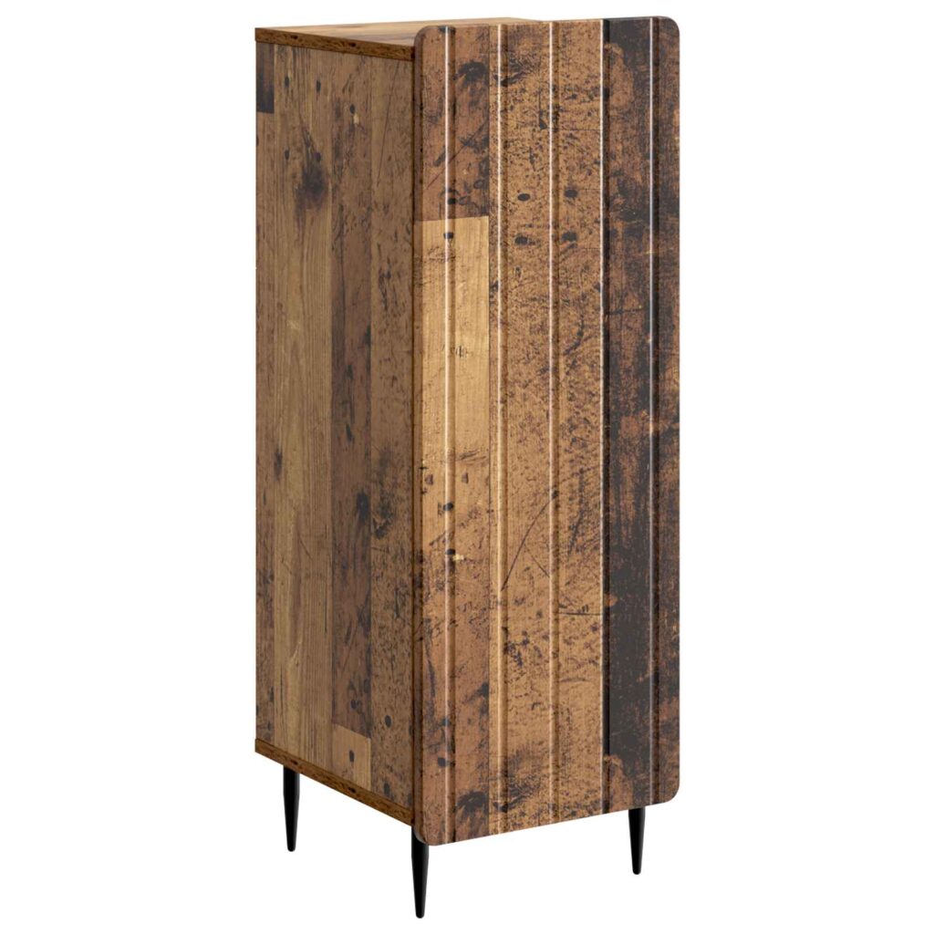 Sivupöytä Vanha puu 34,5 x 33 x 92 cm Tekninen puu