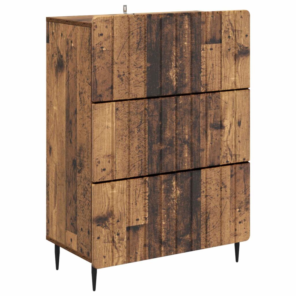 Laatikkokaappi Vanha puu 66 x 34,5 x 92 cm Tekninen puu
