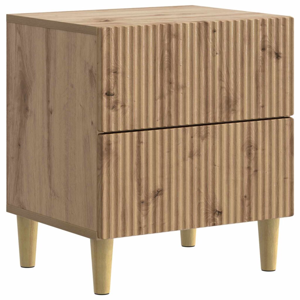 Yöpöytäkaappi Artisaanitammi 43 x 34,5 x 48 cm Tekninen puu