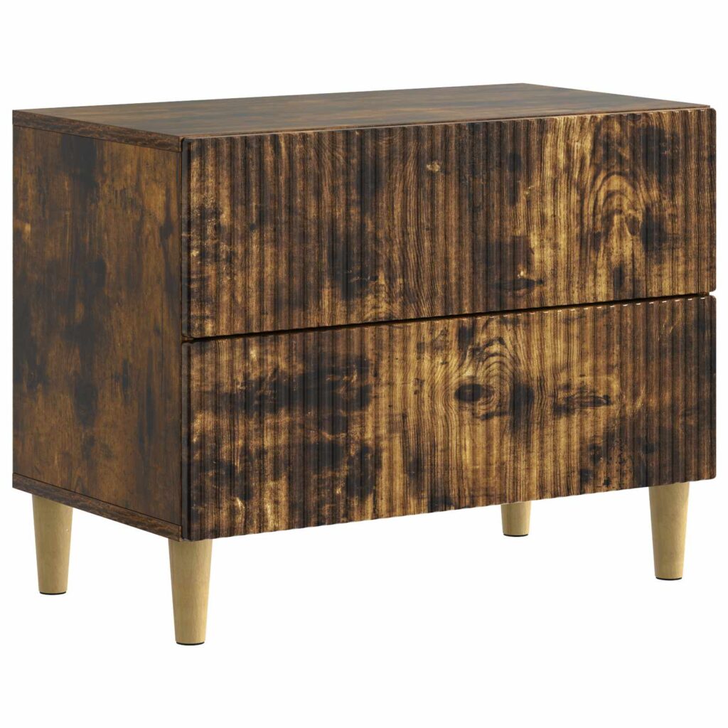 Yöpöytäkaappi Savutammi 62 x 34,5 x 48 cm Tekninen puu