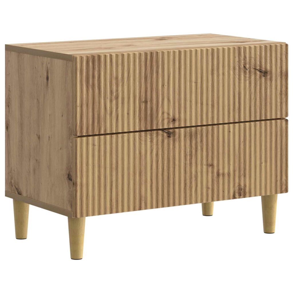 Yöpöytäkaappi Artisaanitammi 62 x 34,5 x 48 cm Tekninen puu