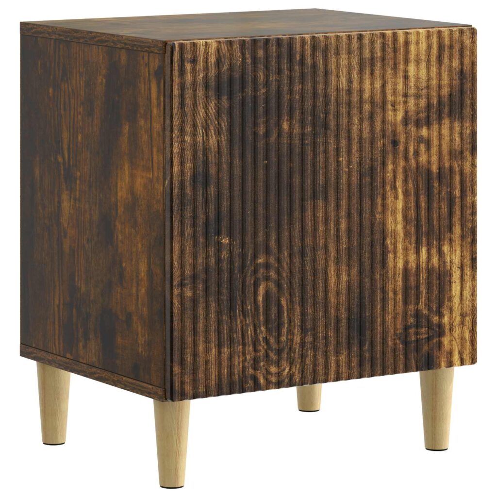 Yöpöytäkaappi Savutammi 43 x 34,5 x 50 cm Tekninen puu