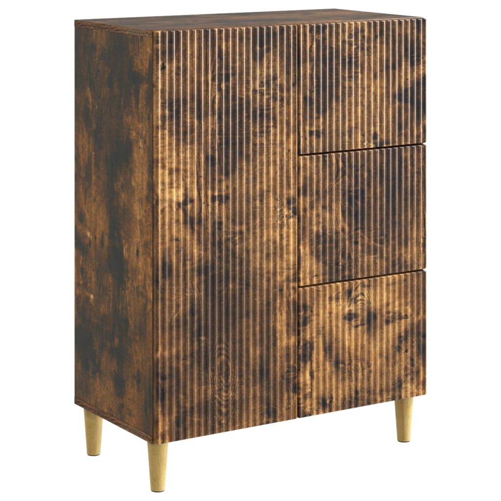 Sivupöytä Savutammi 66 x 34,5 x 90 cm Tekninen puu