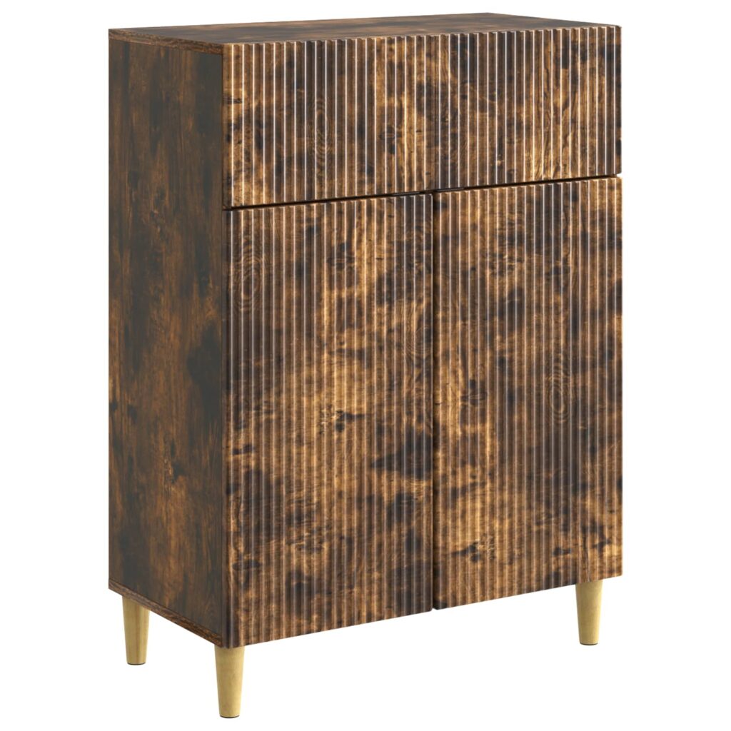 Sivupöytä Savutammi 66 x 34,5 x 90 cm Tekninen puu