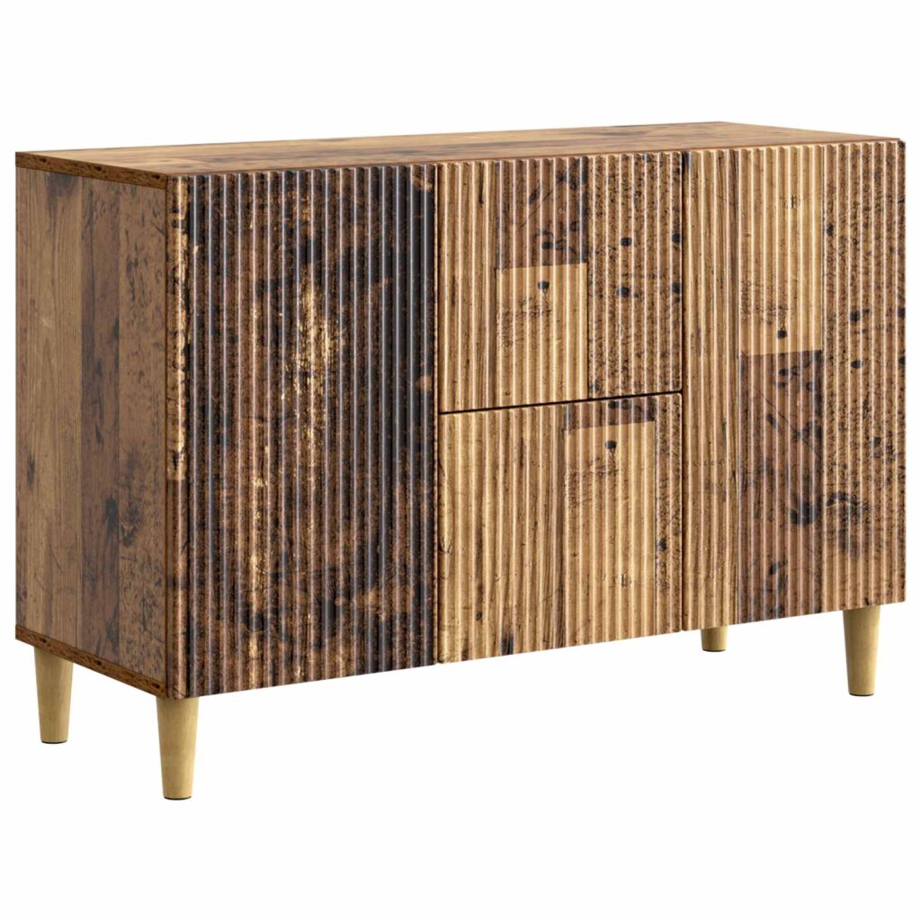 Sivupöytä Vanha puu 89 x 34,5 x 60 cm Tekninen puu