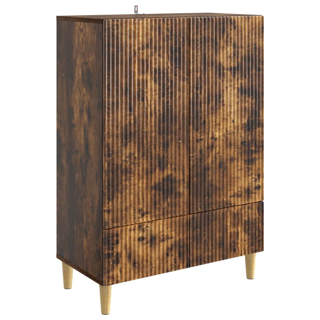 Sivupöytä Savutammi 66 x 34,5 x 95 cm Tekninen puu