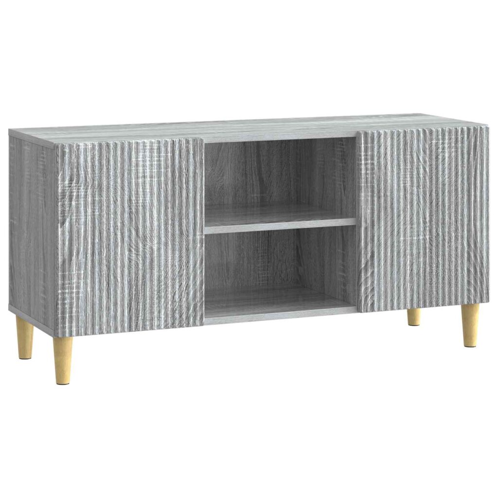 TV-kaappi Harmaa sonoma 102 x 34,5 x 50 cm Tekninen puu