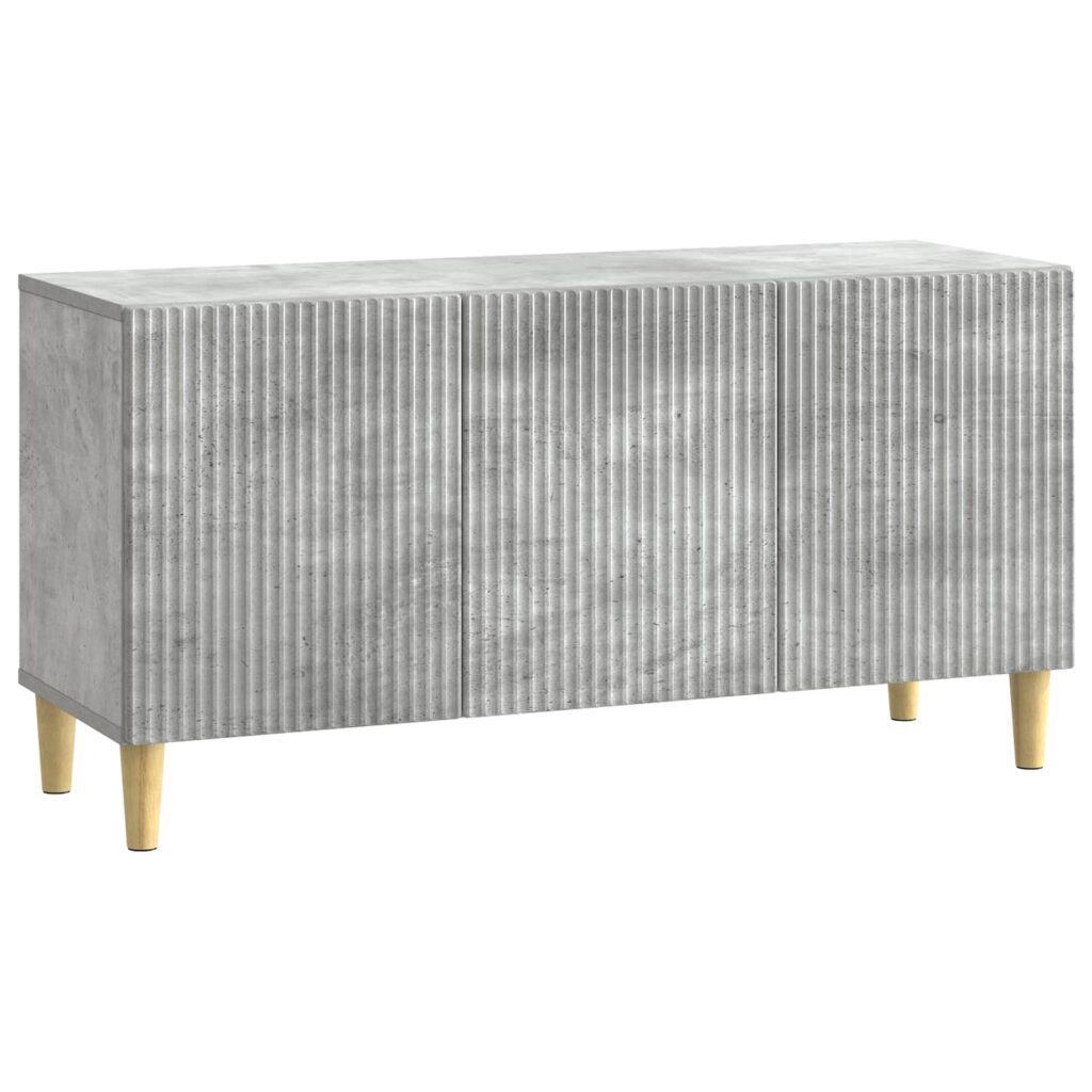 TV-kaappi Betoninharmaa 99 x 34,5 x 50 cm Tekninen puu