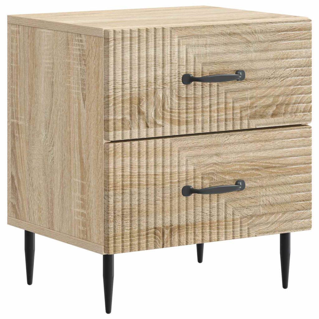 Yöpöytäkaappi Sonoma-tammi 43 x 34,5 x 47,5 cm Tekninen puu