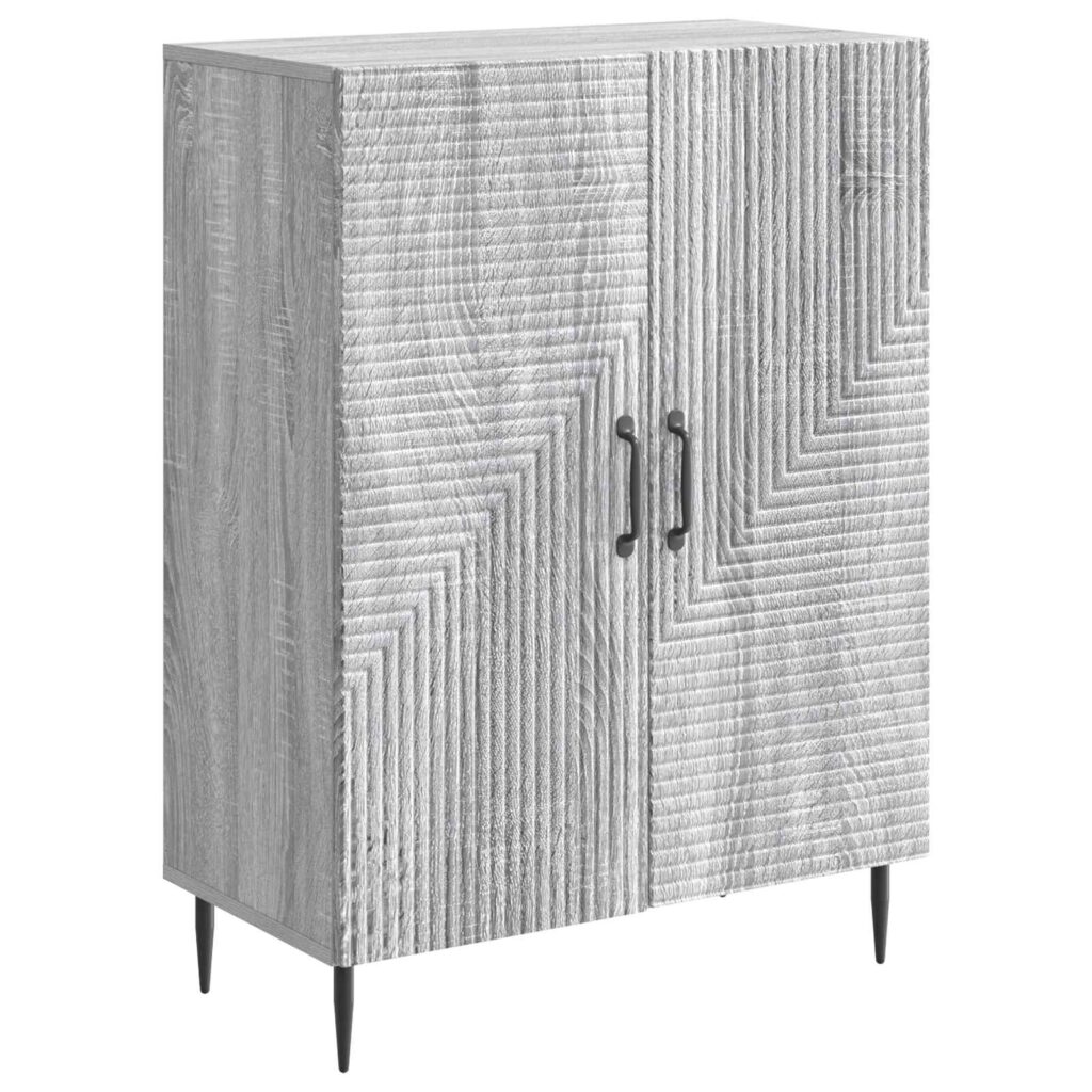 Sivupöytä Harmaa sonoma 66 x 34,5 x 89,5 cm Tekninen puu