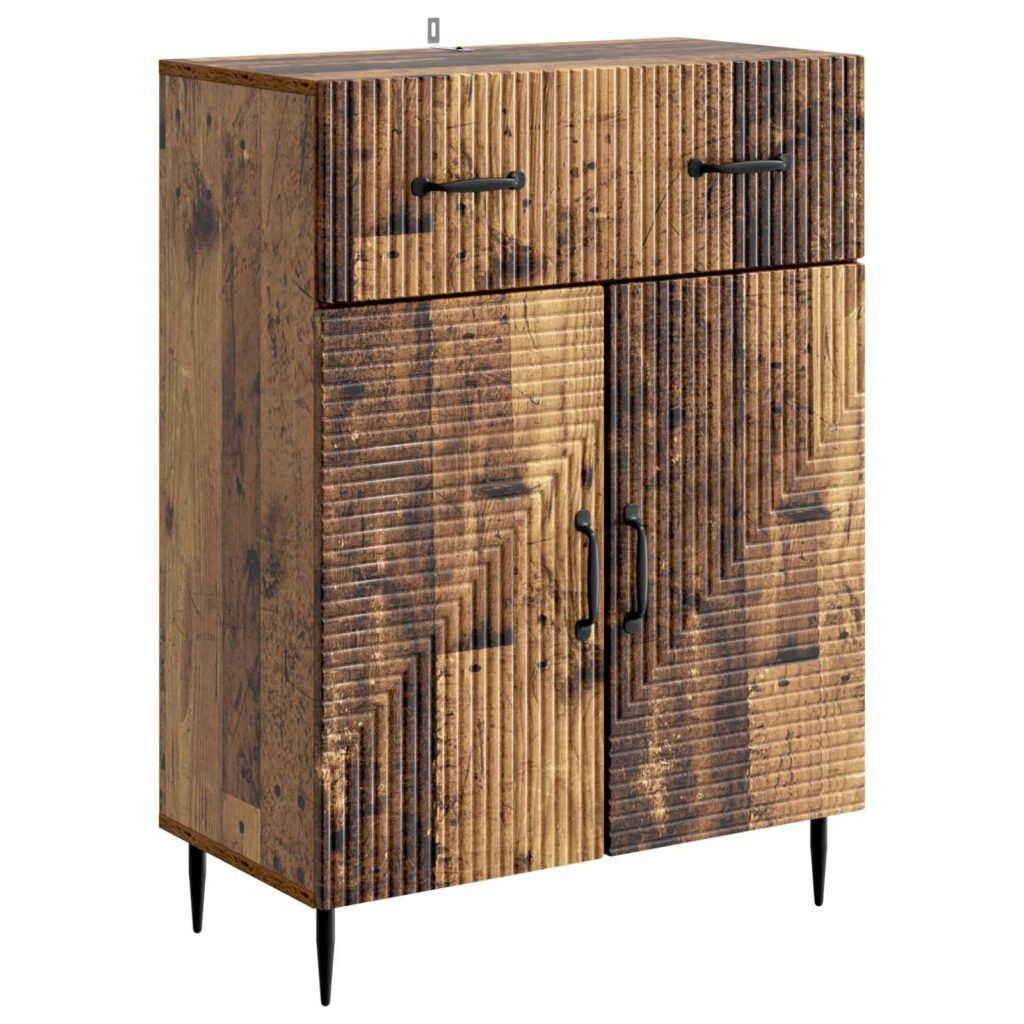Sivupöytä Vanha puu 66 x 34,5 x 89,5 cm Tekninen puu